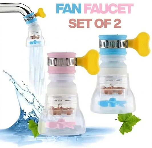 Rotating Water Tap Faucet Extender | Set of 2