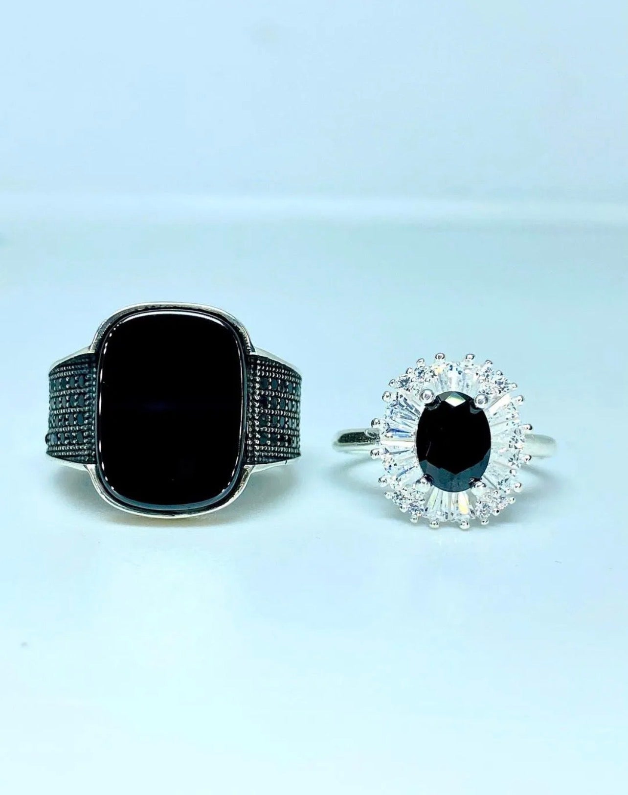 LUXURY TURKISH MATCHING RINGS FOR COUPLES