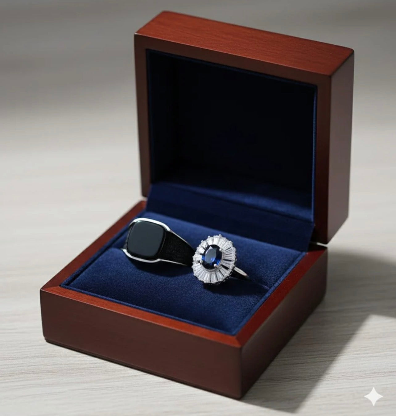 LUXURY TURKISH MATCHING RINGS FOR COUPLES