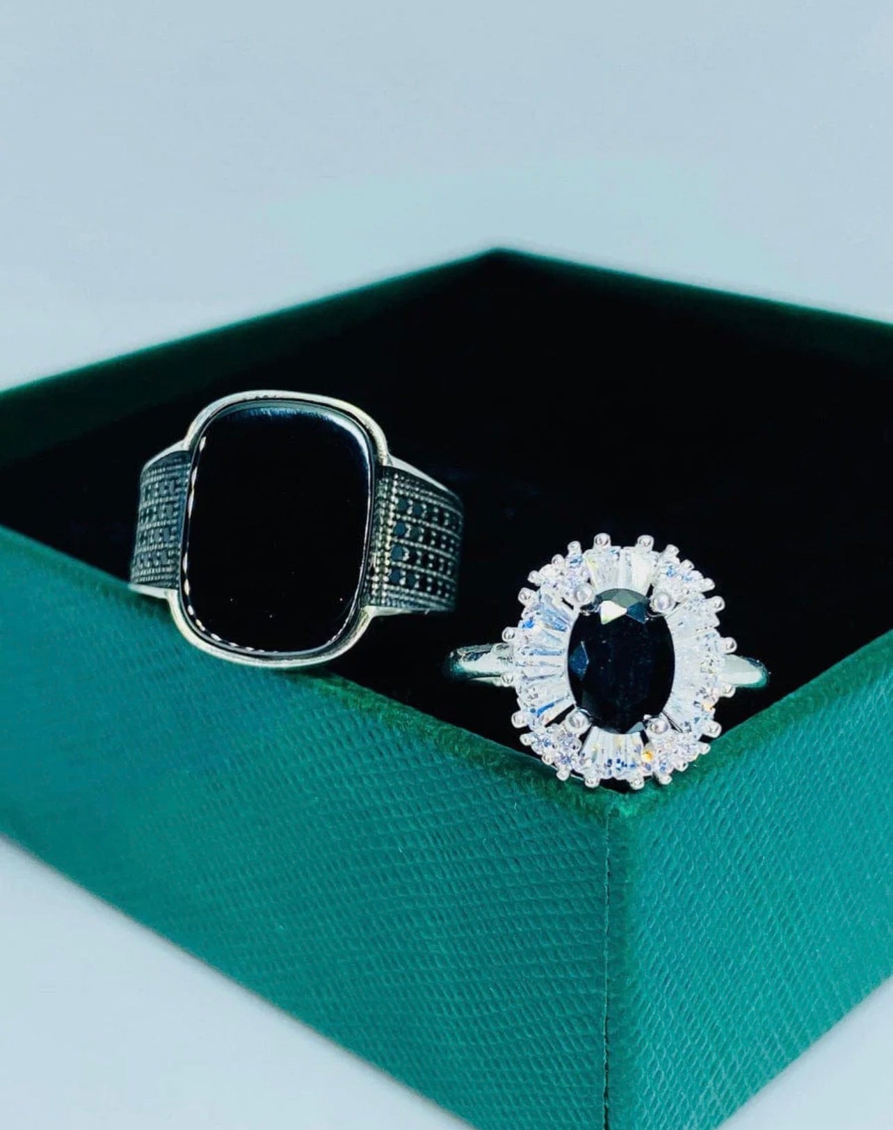 LUXURY TURKISH MATCHING RINGS FOR COUPLES